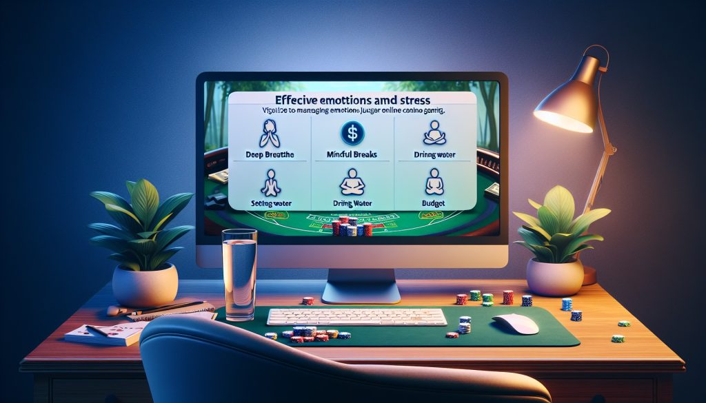 Kako se nositi s emocijama i stresom tijekom igre u online casinu?